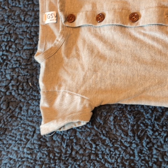 Button Romper - Picture 3 of 4